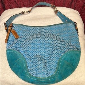 Blue Coach Women's Bag